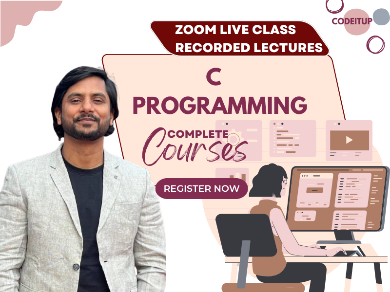 Complete C Programming Course By Anand Sir Online LiVE Class Recorded Lecture